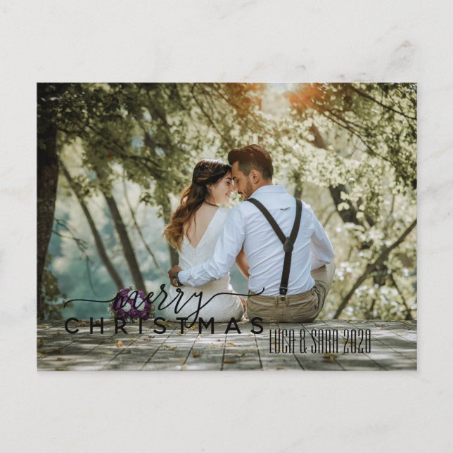 Cartão Postal De Festividades Ela disse que sim, Natal (Frente)