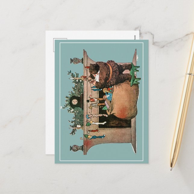 Cartão Postal De Festividades Ele não disse nada (Frente/Verso In Situ)