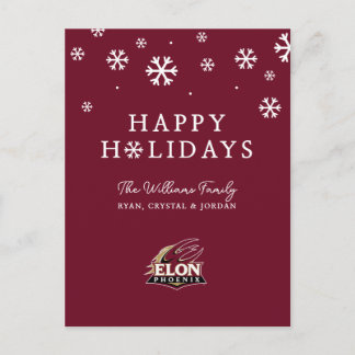 Cartão Postal De Festividades Elon Phoenix