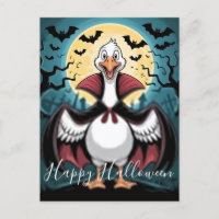 Engraçado Vampiro Goose Halloween