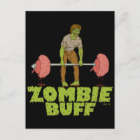 Engraçado Zombie Buff Levantador de Peso