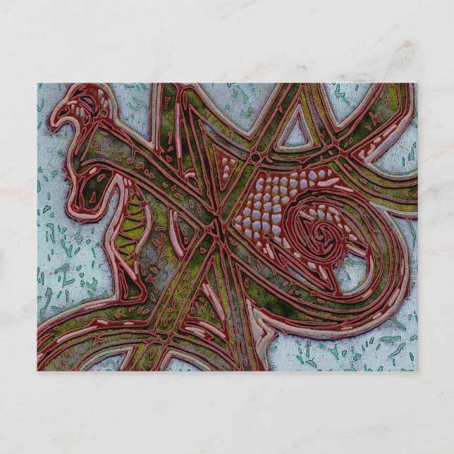 Cartão Postal De Festividades enrolador (Frente)