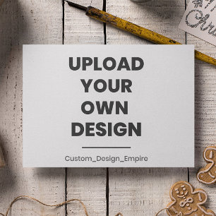 Cartão Postal De Festividades Envie Seu Próprio Design Aqui Personalizado