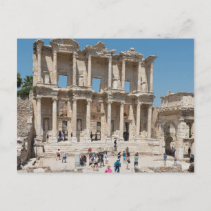 Cartão Postal De Festividades Ephesus Turkey Ruins