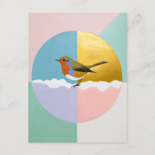 Cartão Postal De Festividades Esfera Geométrica de Robin