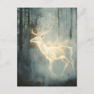 Cartão Postal De Festividades Espírito de Veado do Forest Guardian