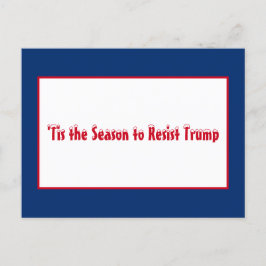 Cartão Postal De Festividades Esta é a temporada para resistir às férias de Nata