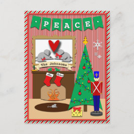 Cartão Postal De Festividades Esta foi a noite antes do Natal ・ 2 estoques