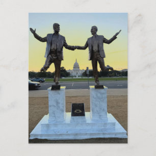 Cartão Postal De Festividades Estatutos de Washington DC