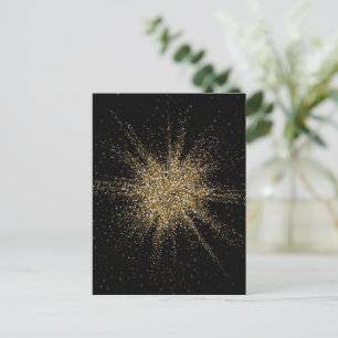 Cartão Postal De Festividades Estrela Brilhante 1