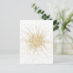Cartão Postal De Festividades Estrela brilhante 2