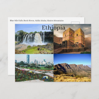 Cartão Postal De Festividades Ethiopia Postcard