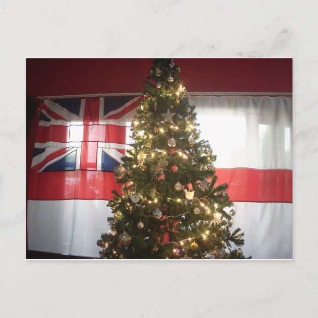 Cartão Postal De Festividades Eu Amo O Evento Especial De Férias Do Reino Unido (Frente)