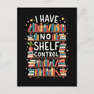 Cartão Postal De Festividades Eu Não Tenho Controle De Prateleira Biblioteca Eng