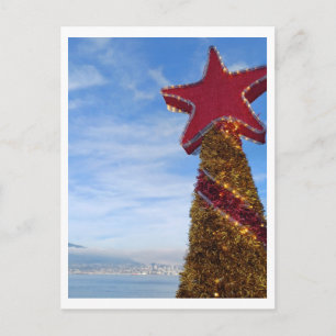 Cartão Postal De Festividades Experiência no Topo da Montanha