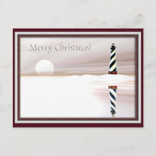 Cartão Postal De Festividades Farol, Natal