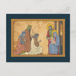Cartão Postal De Festividades Félicitações Natal Religioso Natividade