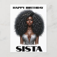Feliz aniversário irmã negra melanina rainhas
