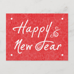 Cartão Postal De Festividades Feliz ano novo