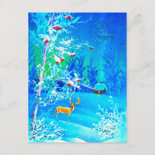 Cartão Postal De Festividades feliz ano novo