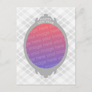 Cartão Postal De Festividades Feliz ano novo