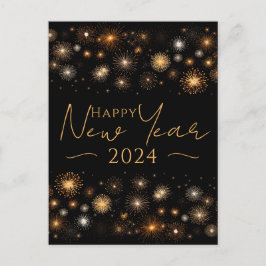 Cartão Postal De Festividades Feliz ano novo