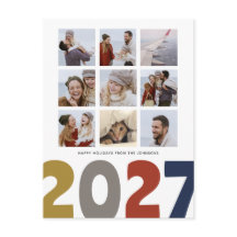 Feliz Ano Novo | 2018 | 9 fotos | cartões-postais