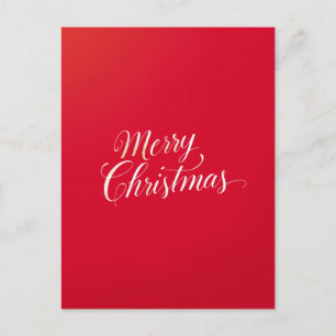 Cartão Postal De Festividades Feliz Ano Novo Merry Natal Temporada de Feriados