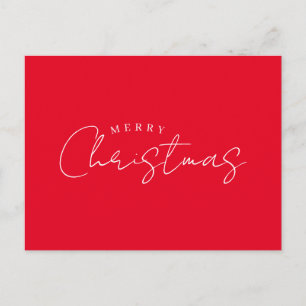 Cartão Postal De Festividades Feliz Ano Novo Natal Alegre Temporada de Feriados