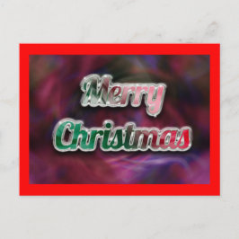 Cartão Postal De Festividades Feliz Cartão de Natal