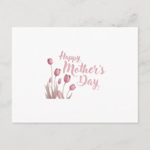 Cartão Postal De Festividades Feliz Dia das Mães