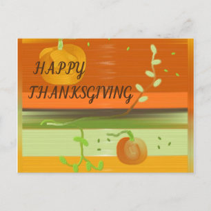 Cartão Postal De Festividades Feliz Dia de Ação de Graças / Você é Banquete de B