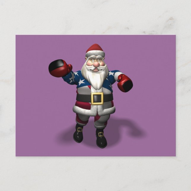 Cartão Postal De Festividades Feliz Dia de Boxing! (Frente)