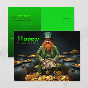 Cartão Postal De Festividades Feliz Dia de São Patrício do HPostC02