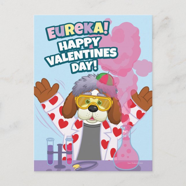 Cartão Postal De Festividades Feliz dia dos namorados! (Frente)