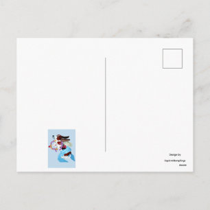 Cartão Postal De Festividades Feliz Dia dos Namorados Cartão de Cachorro Basset