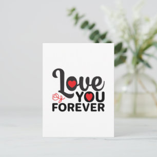 Cartão Postal De Festividades Feliz Dia dos Namorados - Imagens de Amor Eterno