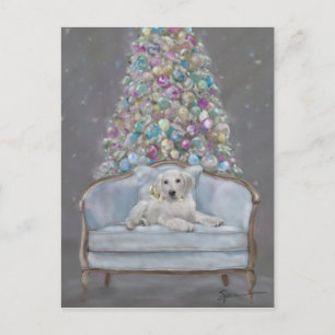 Cartão Postal De Festividades Feliz e Brilho