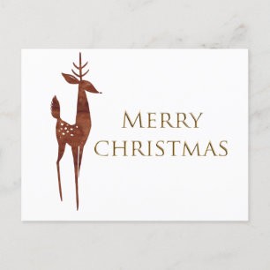 Cartão Postal De Festividades Feliz e Natal abençoado