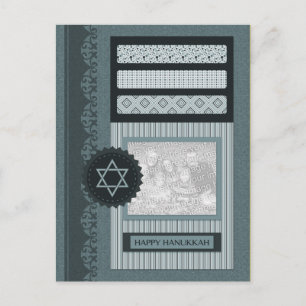 Cartão Postal De Festividades feliz hanuka (álbum de recortes)