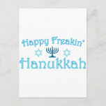 Cartão Postal De Festividades feliz hanukkah<br><div class="desc">Feliz Hanukkah!</div>