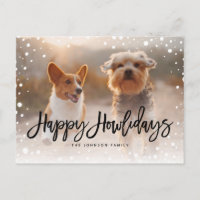Feliz Howlidays Snow | Foto Pet Dog