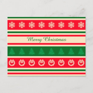 Cartão Postal De Festividades Feliz Natal