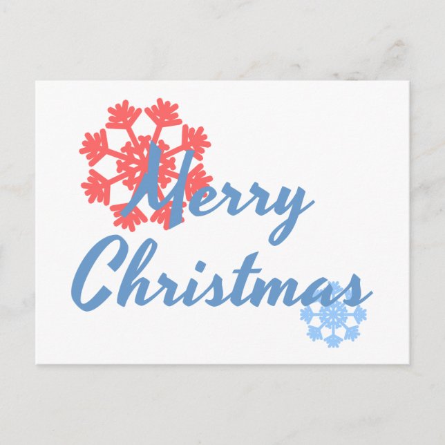 Cartão Postal De Festividades Feliz Natal (Frente)