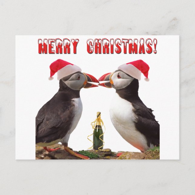 Cartão Postal De Festividades Feliz Natal (Frente)