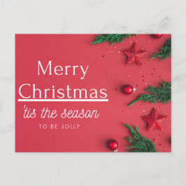 Cartão Postal De Festividades Feliz Natal