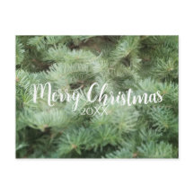 FELIZ NATAL Árvore de Pinheiro Verde de Natal