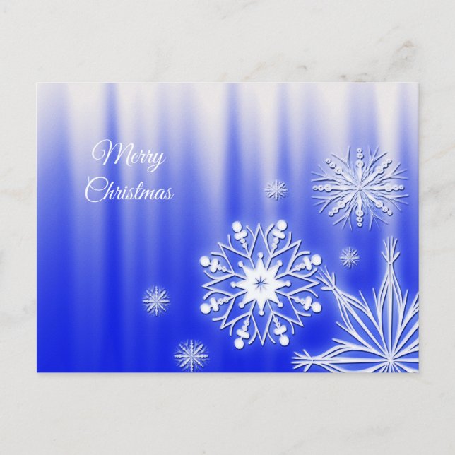 Cartão Postal De Festividades Feliz Natal. Cartão. (Frente)