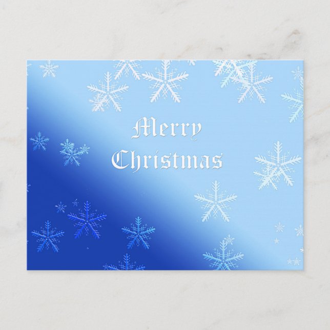 Cartão Postal De Festividades Feliz Natal. Cartão. (Frente)