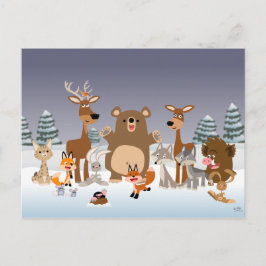 Cartão Postal De Festividades Feliz Natal! Cartaz
